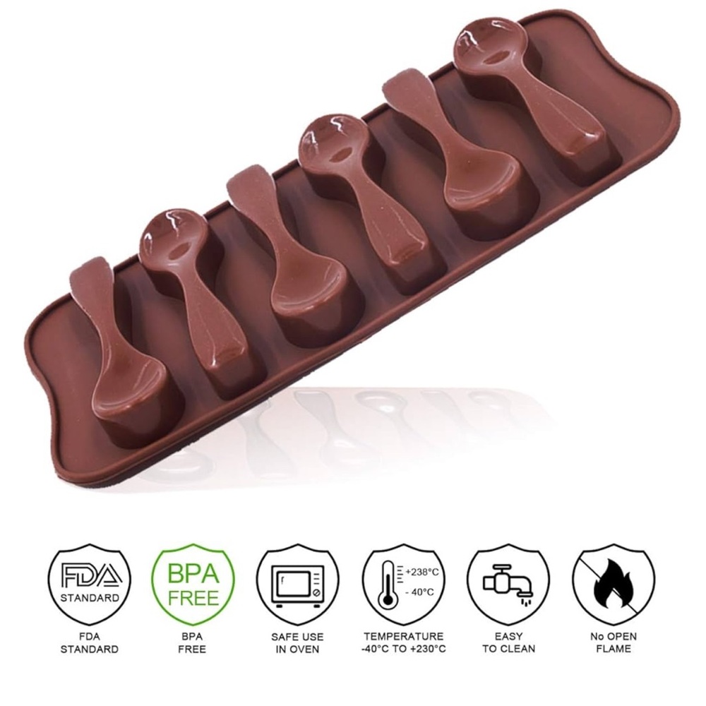 **FREE Spoon Silicone Mold 6 Cavity *FREE with a bundle of $10 or more.